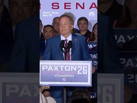 Ken Paxton thanks Trump for endorsement after primary win
