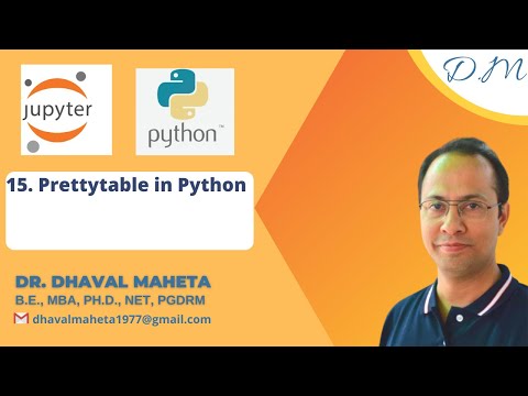 Prettytable In Python