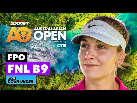 2026 Australasian Open | FPO Final RD B9 | Mertsch, Hokom, Pierce, Reigh