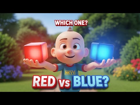 MYSTERY BOX CHALLENGE! 📦 Red or Blue? ZONK vs SURPRISE! ✨ Animasi NKVV