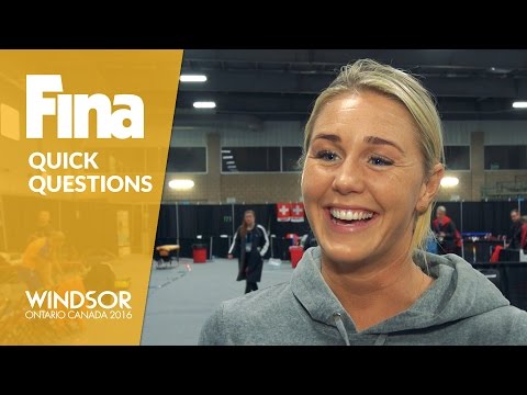 Jason Bourne or Rambo? | Quick Questions | Jeanette Ottesen (DEN) | Windsor 2016