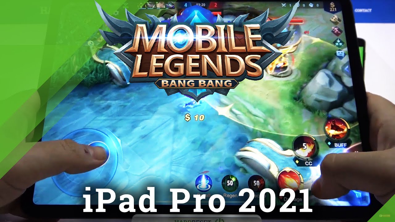 iPad Pro 2021 - Game Test: Mobile Legends