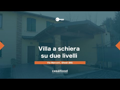 🟠 CASA A SCHIERA🟠#GHEDI 205.000€