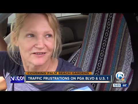 Traffic concerns at the corner of PGA Boulevard and U.S. 1