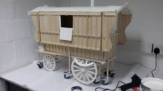 May 2018: Wooden Caravan Replica