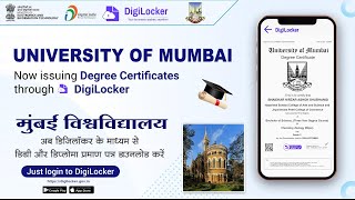 University of Mumbai Degree Certificate Downlond in Digilocker ? मुंबई विश्वविद्यालय की डिग्री