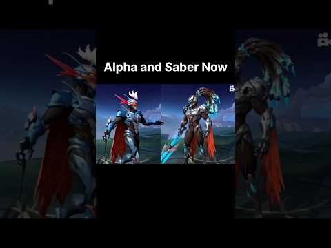 Alpha and Saber #mlbb #mobalegends #mobilelegends