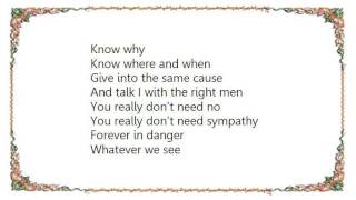 China Crisis - Strength of Character Lyrics