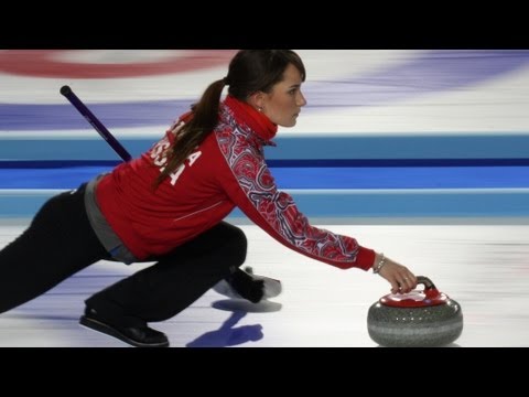 CURLING:World Women's Chp 2013 - Draw 6 RUS-CAN