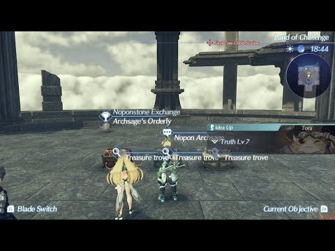 Xenoblade Chronicles 2 1.5 - Farming Challenge Mode - Chickenheart Challenge