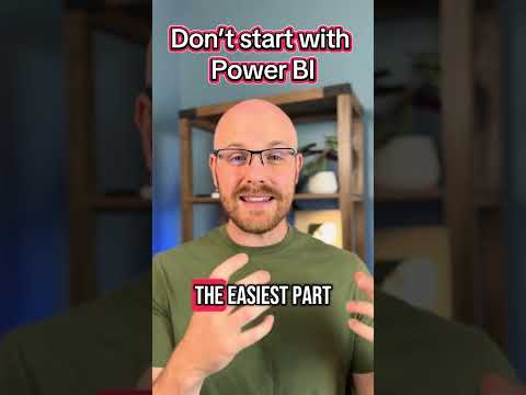 Don’t jump into Power BI first