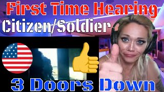 3 doors down citizen soldier REACTION | My Very First Reaction to Citizen Soldier | First Reaction