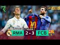 MESSI SILENCED BERNABÉU AND SHOWED CR7 WHO IS THE GOAT IN THE UNFORGETTABLE EL CLÁSSICO