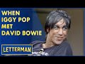 Iggy Pop Talks About His Trailer Trash Childhood, Meeting David Bowie | Letterman