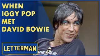 Iggy Pop Talks About His Trailer Trash Childhood, Meeting David Bowie | Letterman