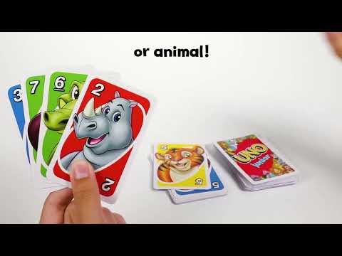 Mattel Uno kortos mažiesiems video