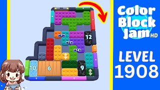 Solution du Niveau 1908 de Color Block Jam