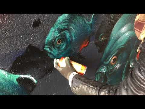 Nasty Sons -  Piranha wall