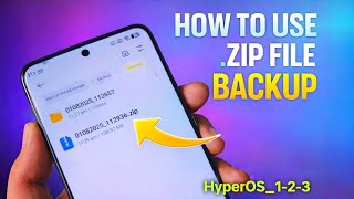 Download lagu HOW TO USE  ZIP FILE BACKUP _  HYPEROS 1/2/3   THEME  FILE  APPLY PROCESS  mp3