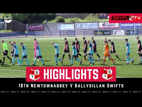 18th Newtwonabbey v Ballysillan Swifts - Under 17 Second Divisional Cup Final - May 2023