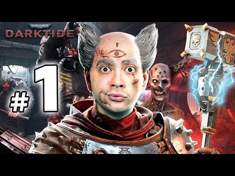 alanzoka jogando Warhammer Darktide com os amigos - #1