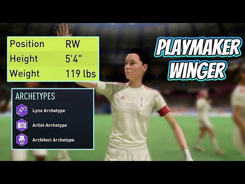 THE BEST PLAYMAKING WINGER BUILD in FIFA 22 PRO CLUBS!