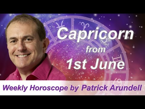 Capricorn Weekly Horoscope from 1st June 2015