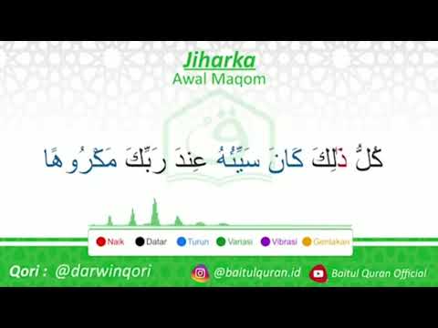 Maqam Jiharkah / Ajam 294 - Surah Al Isra' 37-39 | Darwin Hasibuan Jiharkah