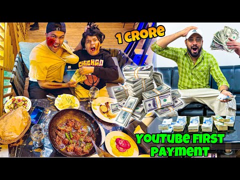 ALHAMDULILLAH YOUTUBE FIRST PAYMENT A GAI😱|| PARTY ME ALI OR ABDULLAH KI PAYMENT PR LARAI HO GAI 😳||