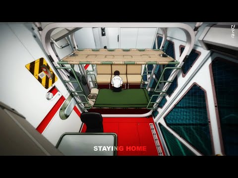 wh1te w0lf x drunk girl - stayin home (lyrics) [amv]