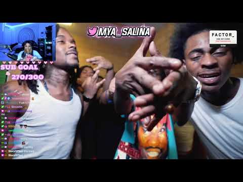 Mya Salina REACTS to "Kenzo Balla - SMMBF feat. Nas EBK (Official Music Video)"