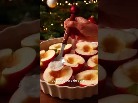 Recette Pommes cuites farcies à la pâte de noix