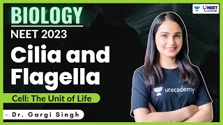 Cilia and Flagella | Cell- The Unit of Life | NEET 2023/ 2024 | Dr Gargi Singh