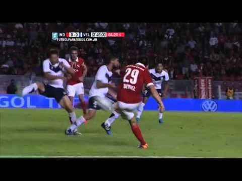 Gol de Diego Rodríguez, Independiente 1 - 0 Velez - Fecha 30