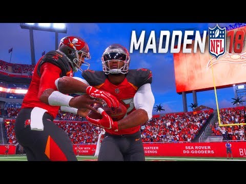Madden 18 Career Mode RB S2 Ep 19 - 1ST GAME WITH TAMPA BAY BUCCANEEERS!