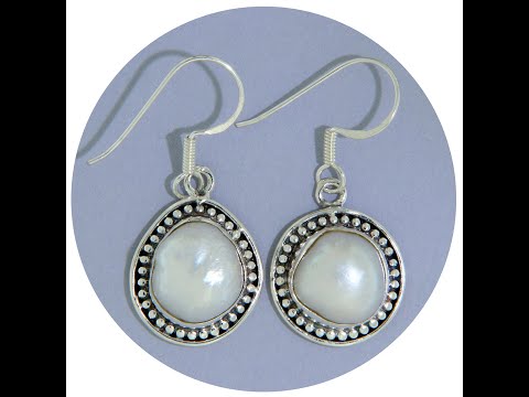 Cercei Argint 925 Perle de Cultura Naturale - Eleganta Clasica