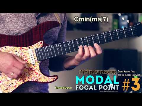 Modal Focal Point #3 - Shinkansen - "4 Note Sequences" workout over a ii-V7-i in a minor key