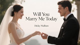 Download lagu Will You Marry Me Today - Dicky Malbaw || Wedding Song Romantic 2025 mp3