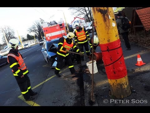 Krimi události na Opavsku s účastí IZS - 4Q/2012 | Opava - dopravní nehoda - vrtulník - zásah