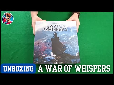 Unboxing | A War of Whispers | Ένα Meeple Την Ημέρα