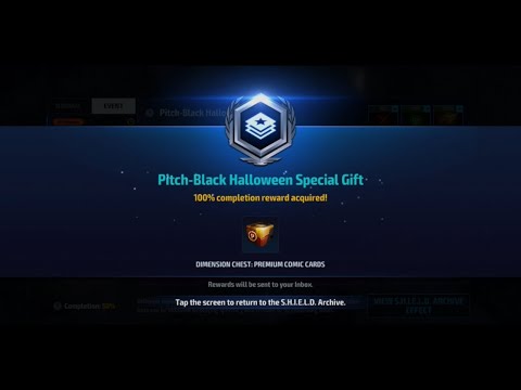 Opening Halloween Premium Card Chest | MFF | Marvel Future Fight | P Card | Event Token