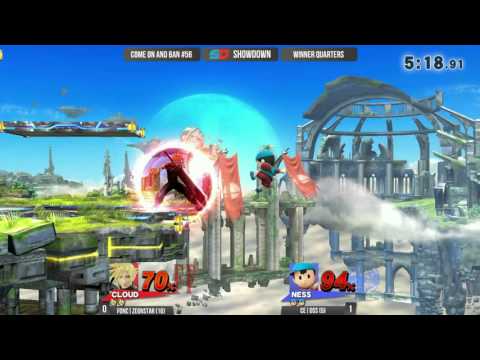 Come on and Ban #56 - Winner Quarters: FONC|ZeonStar (Little Mac/Cloud) vs Ce|DSS (Ness)