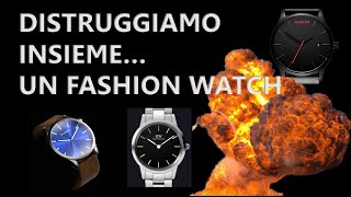 Distruggiamo insieme...Un fashion watch