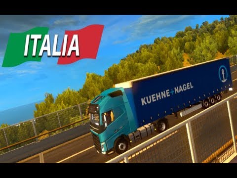 Euro Truck Simulator 2 italy dlc exploration Messina-Palermo 1.30