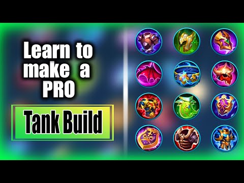 BEST TANK BUILD IN MOBILE LEGENDS (Item Explanation)