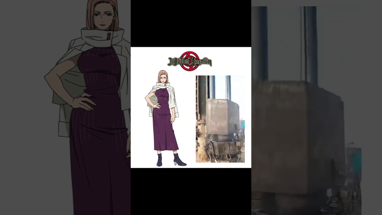 Jujutsu Kaisen Vs Hydraulic Impact Press😋 Part 2 #jujutsukaisen #memes #waifu