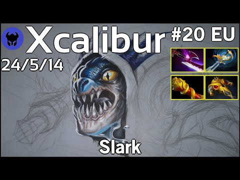 Xcalibur plays Slark!!! Dota 2 7.20