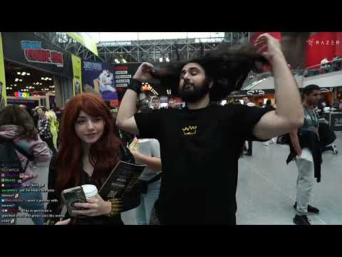 20231014 EsfandTV THE NEW YORK COMIC CON STREAM! w／ @bonnierabbit !MakGora Tournament HERE o