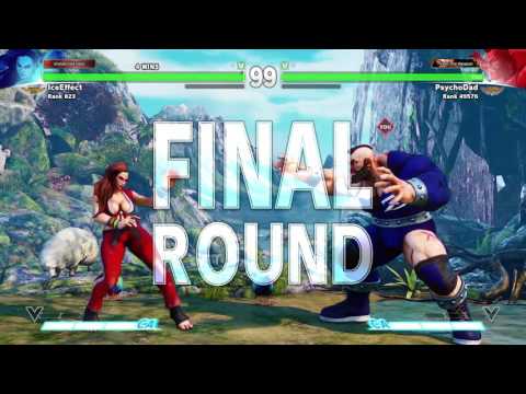 SF5 Gief vs Laura