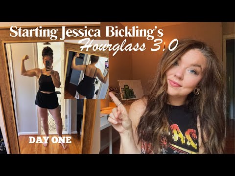 DAY ONE of the 12 WEEK HOURGLASS 3.0 PROGRAM BY JESSICA BICKLING | Muscle building time #winterarc